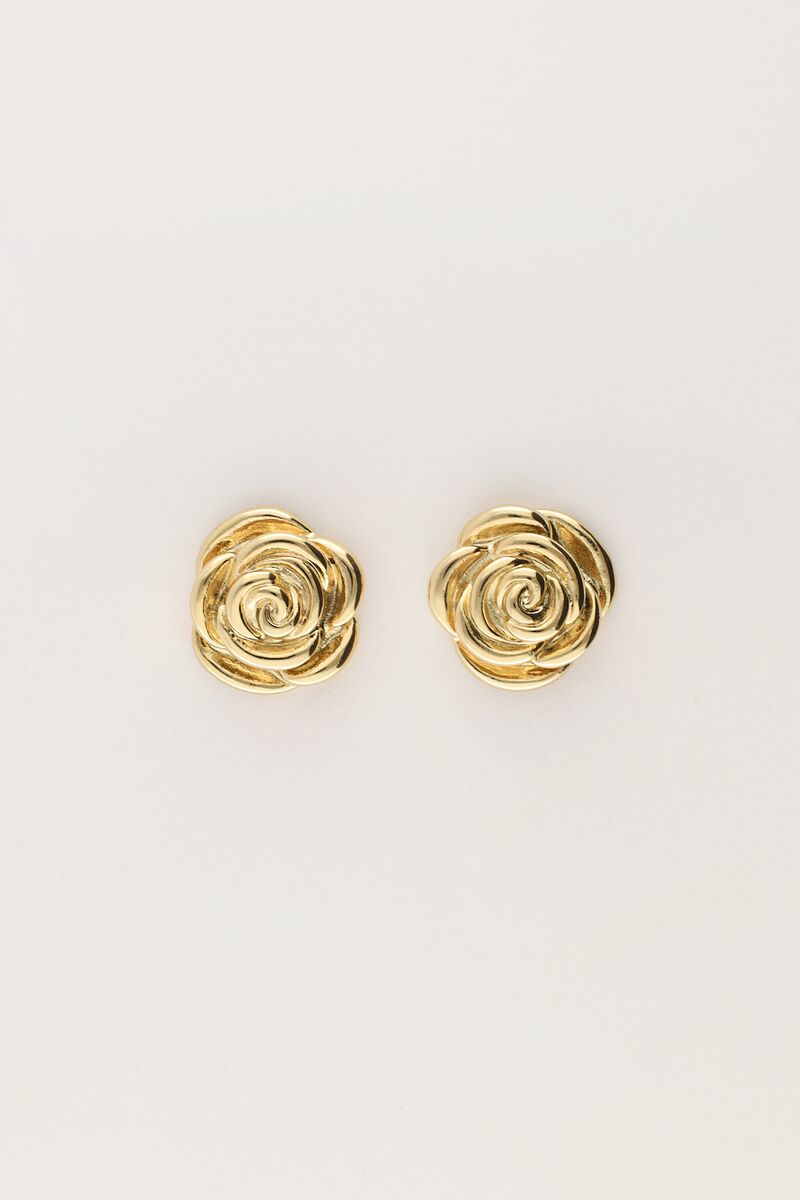 Vintage statement rose studs | My Jewellery
