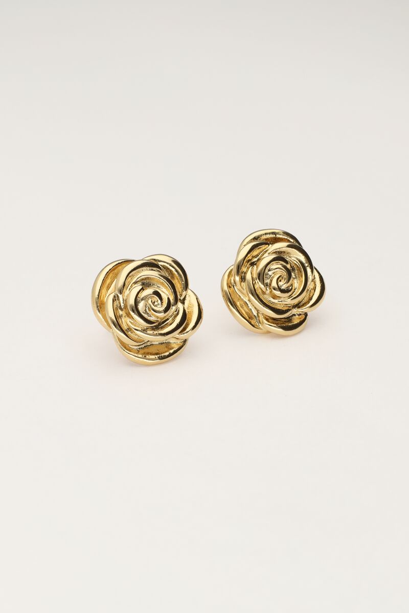 Vintage statement rose studs | My Jewellery