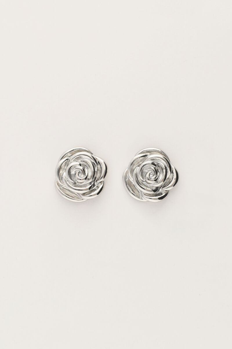 Vintage statement rose studs | My Jewellery