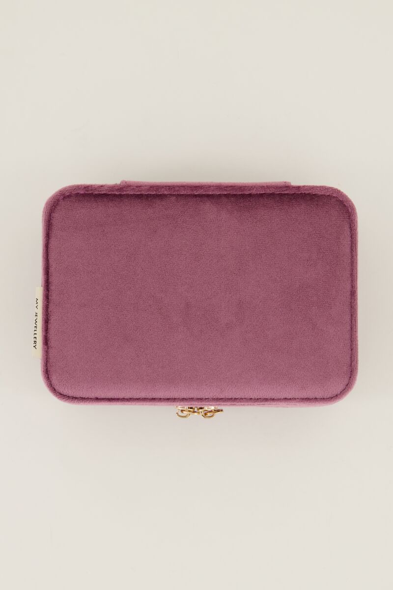 Vintage purple velvet jewellery box | My Jewellery