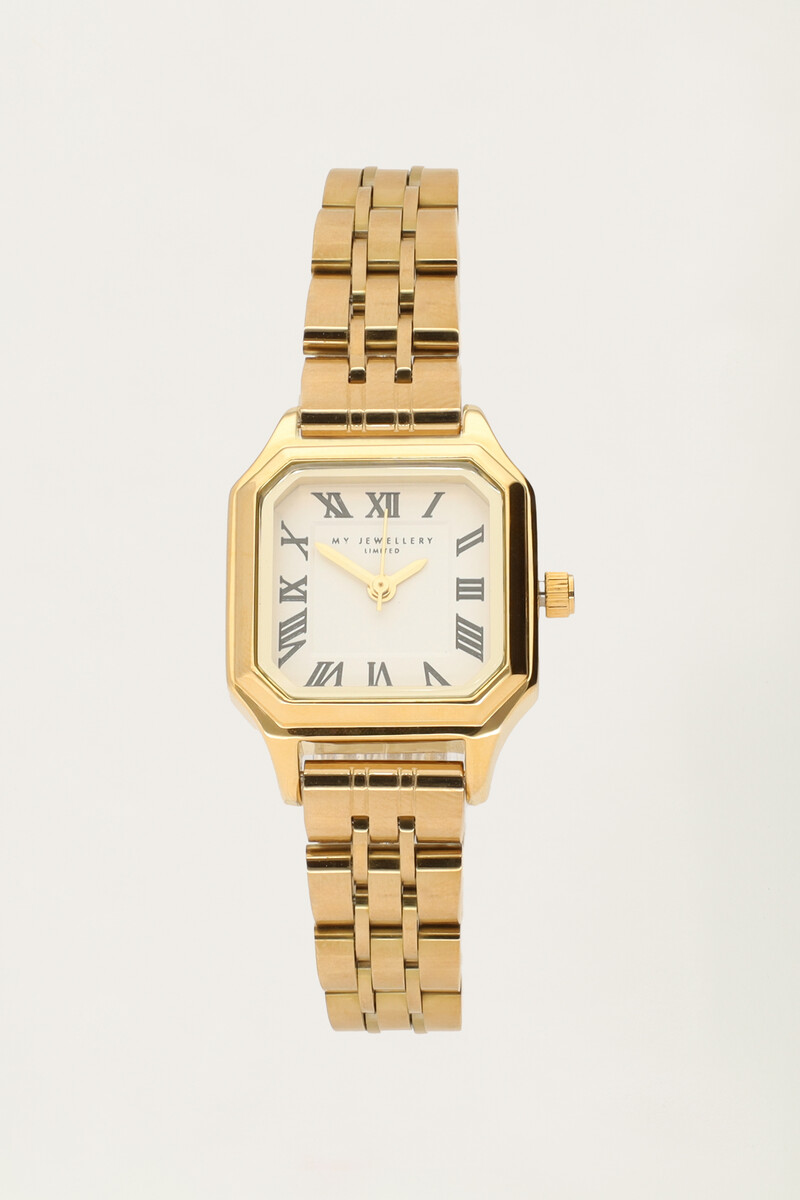 Vintage watch with chain band