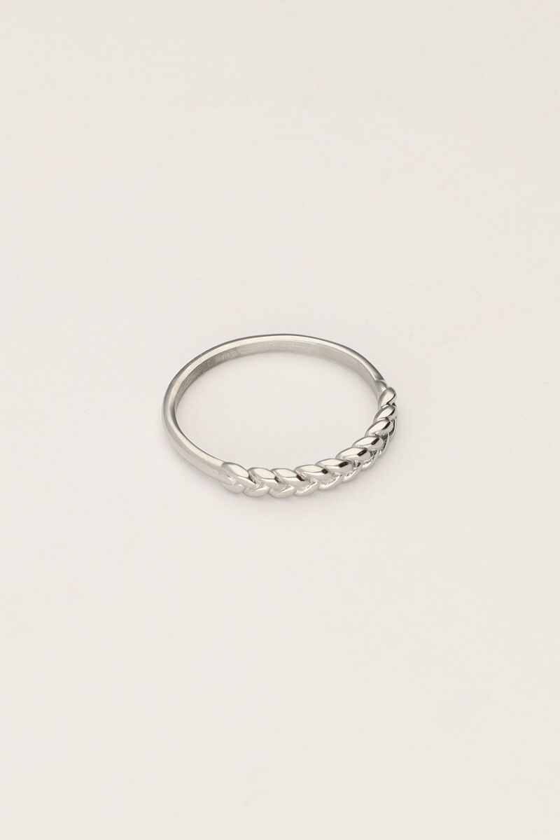 Vintage braided minimalistic ring | My Jewellery