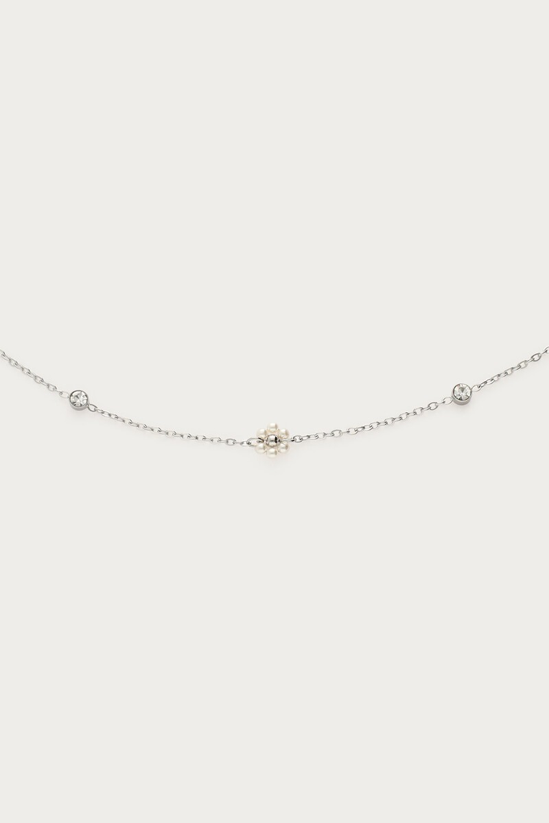 Waist chain with faux pearl flowers | My Jewellery