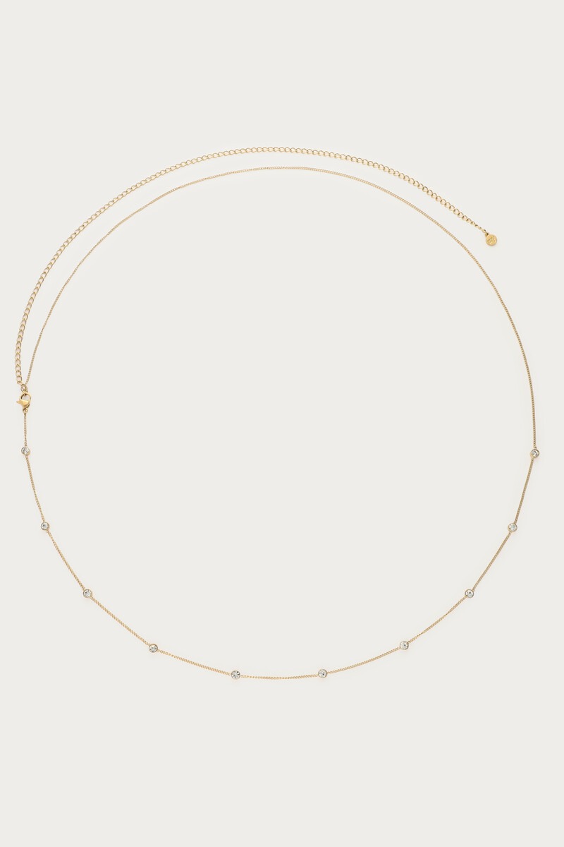 Waist chain with rhinestones | My Jewellery