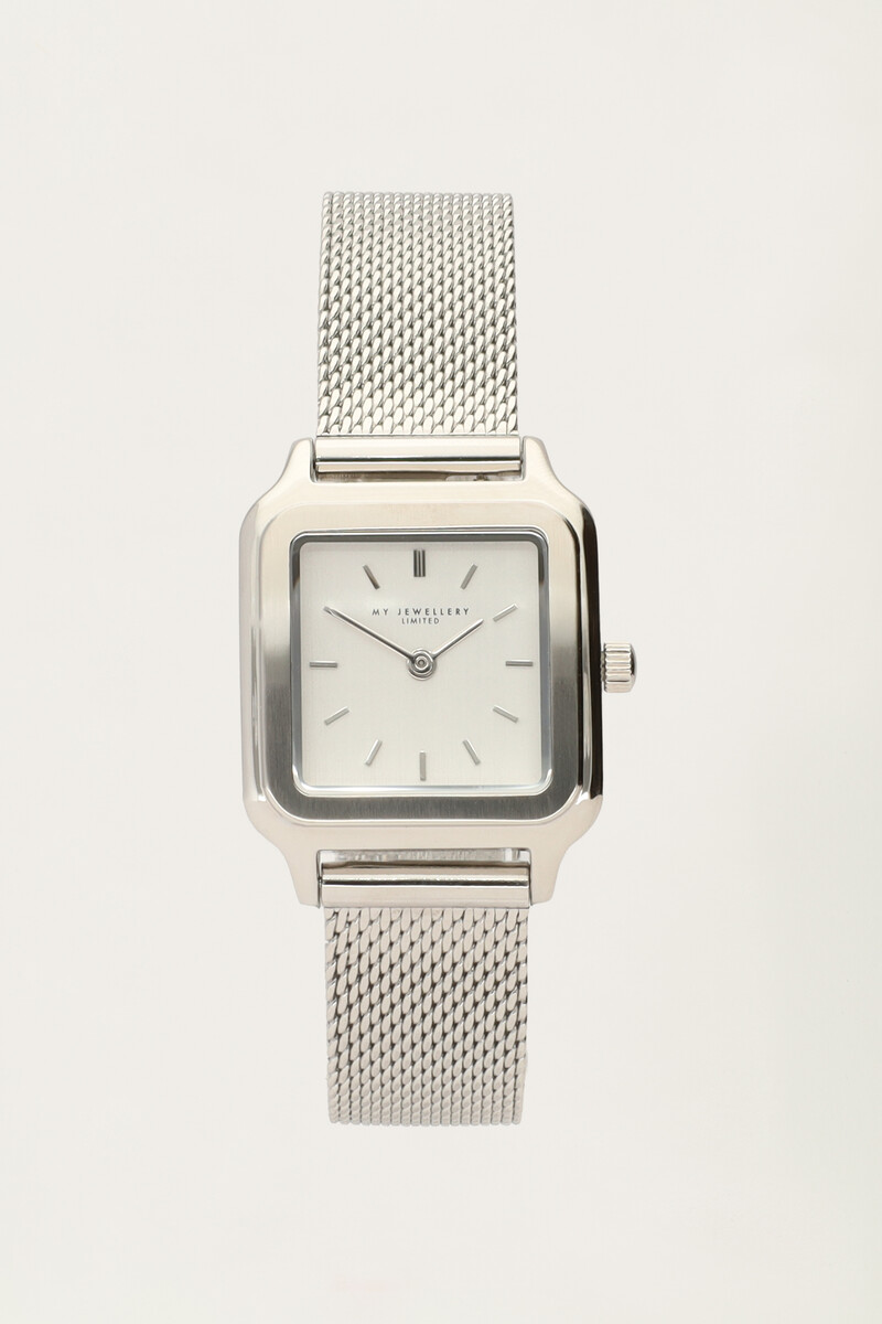Watch with square face