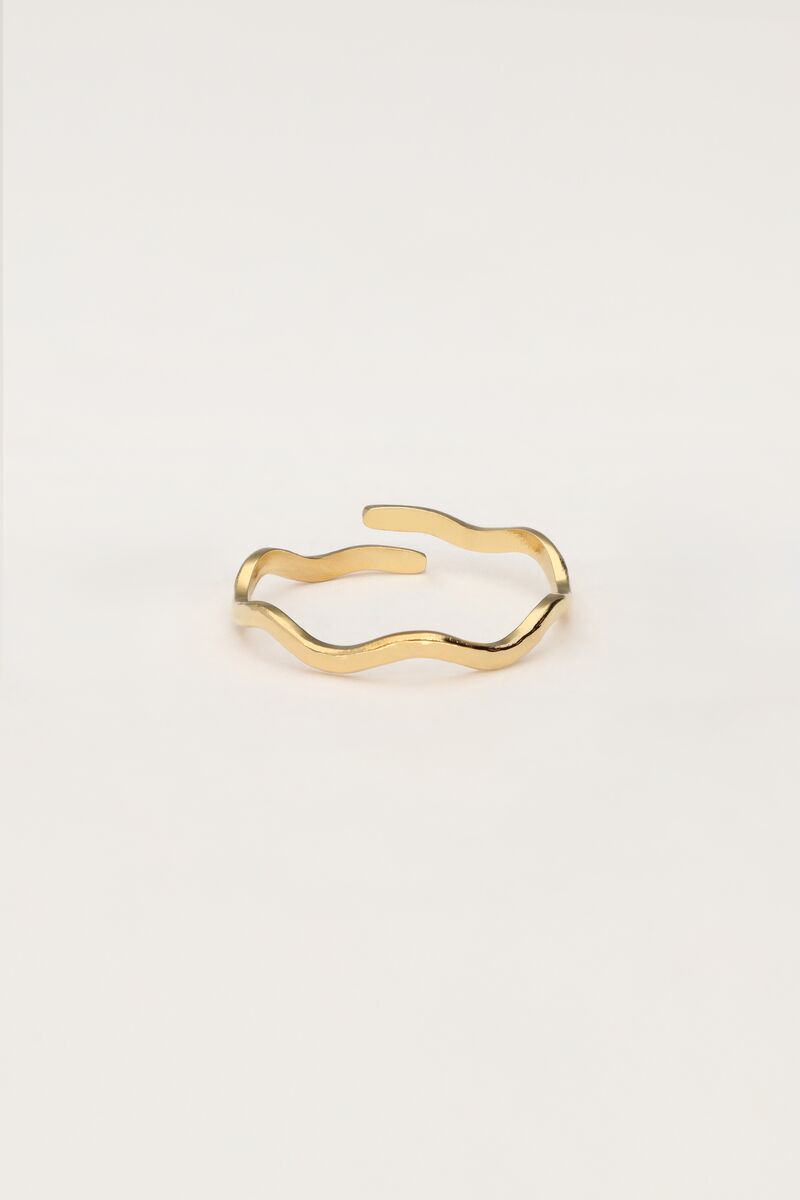 Wave structure mix ring | My Jewellery