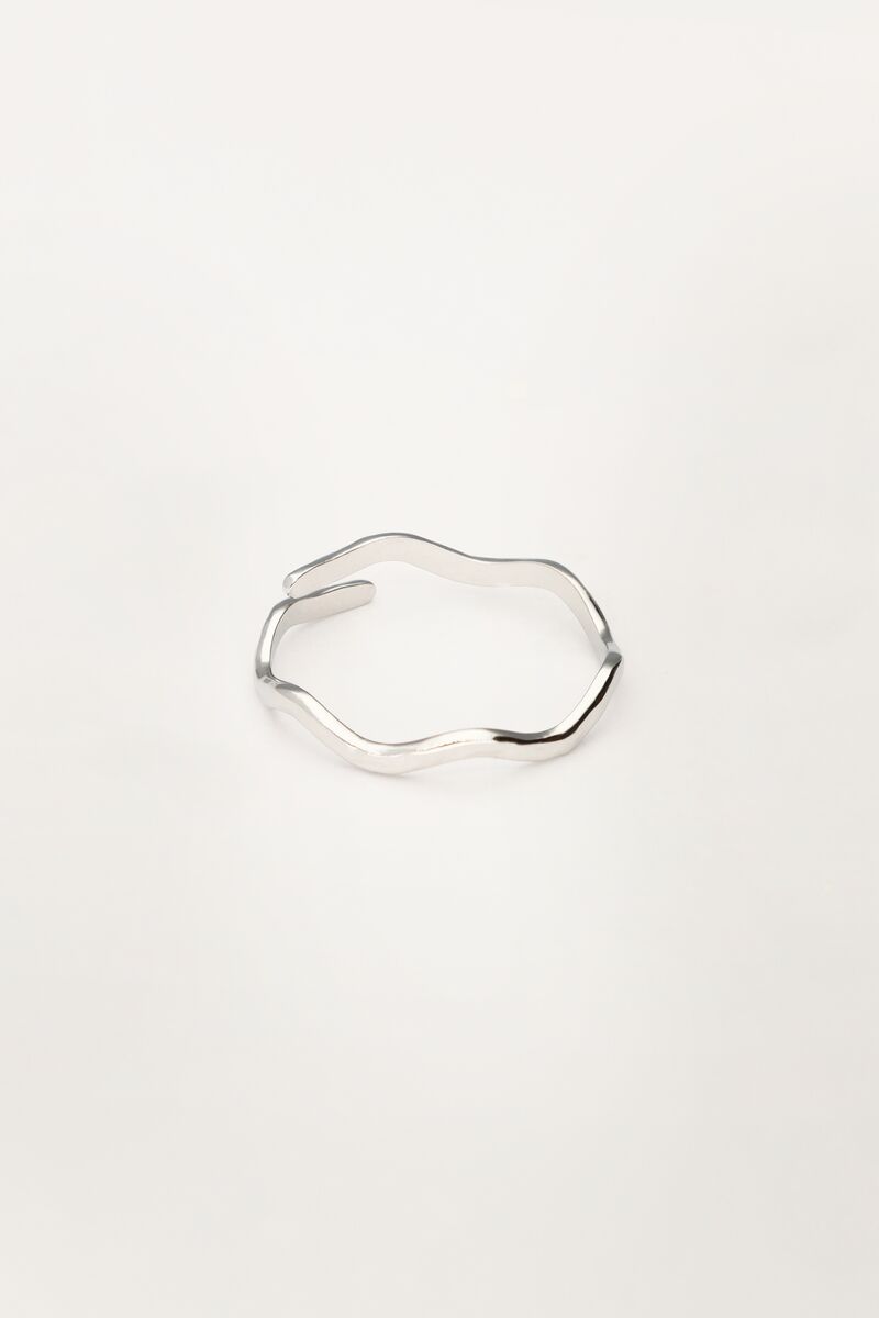 Wave structure mix ring | My Jewellery