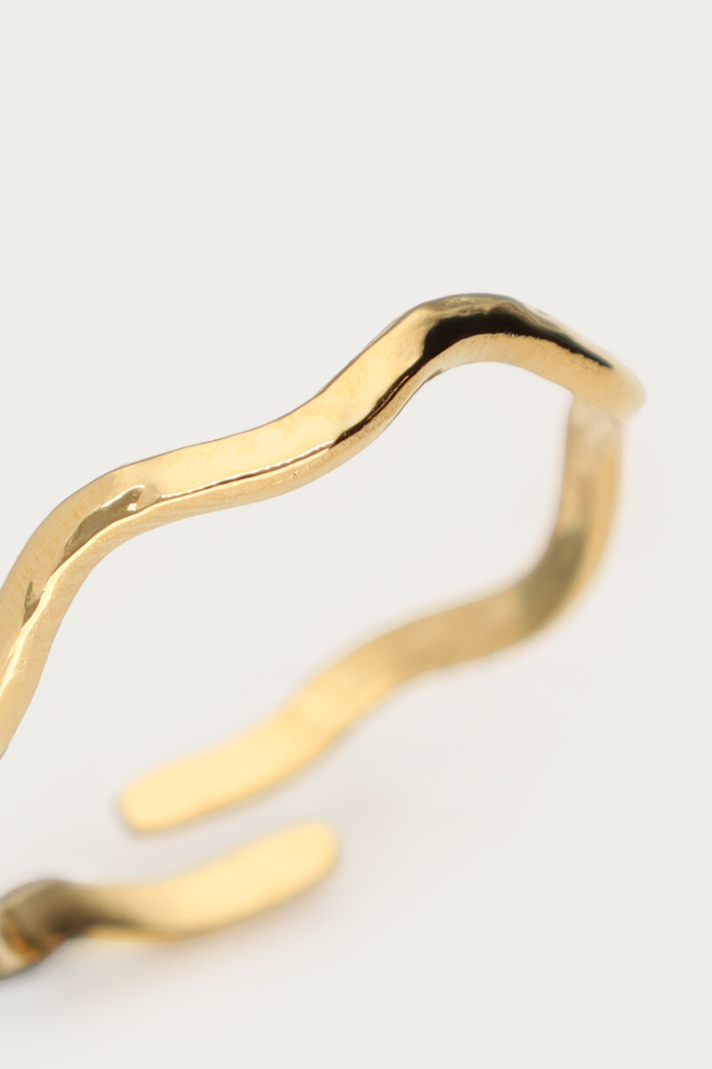 Wave structure mix ring | My Jewellery