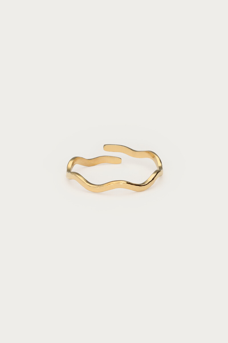 Wave structure mix ring | My Jewellery