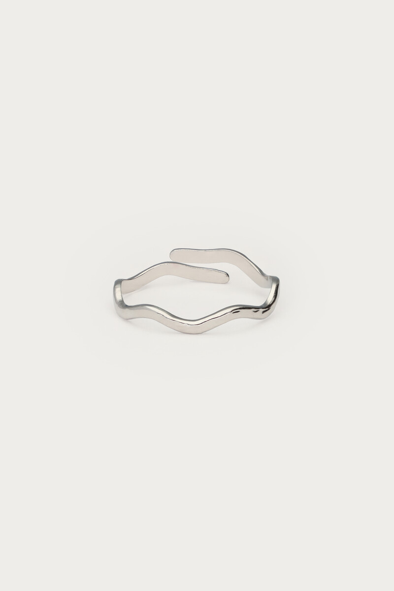 Wave structure mix ring | My Jewellery