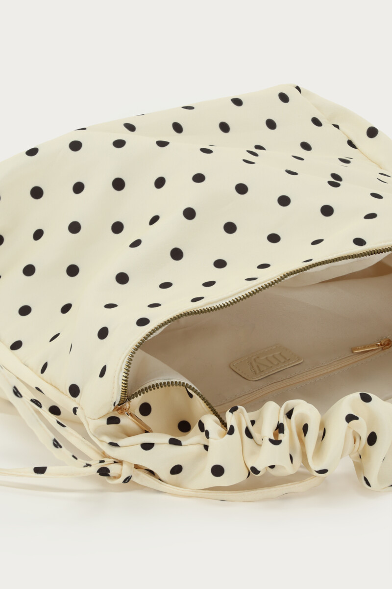White crossbody bag with polka dot | My Jewellery