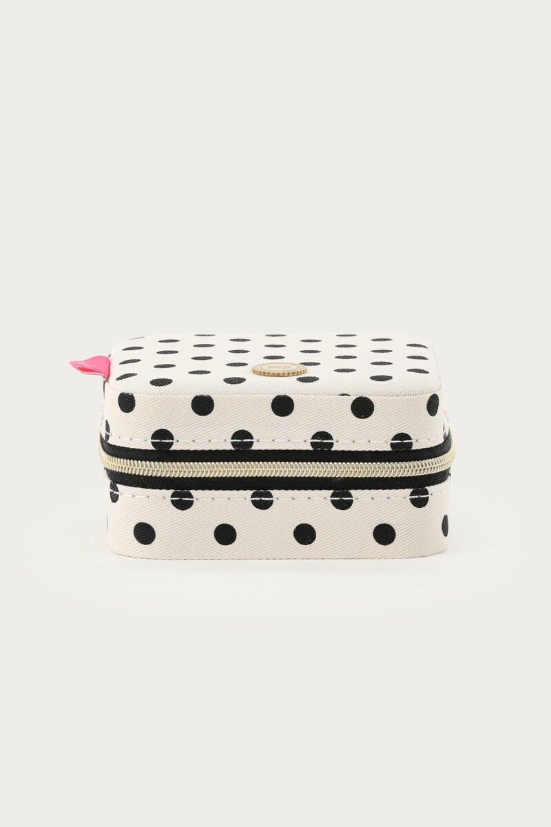 White jewellery organiser with polka dot | My Jewellery
