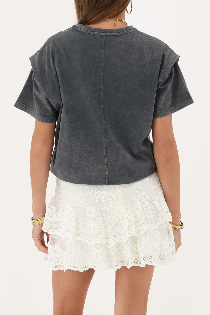 White short skirt with lace | My Jewellery