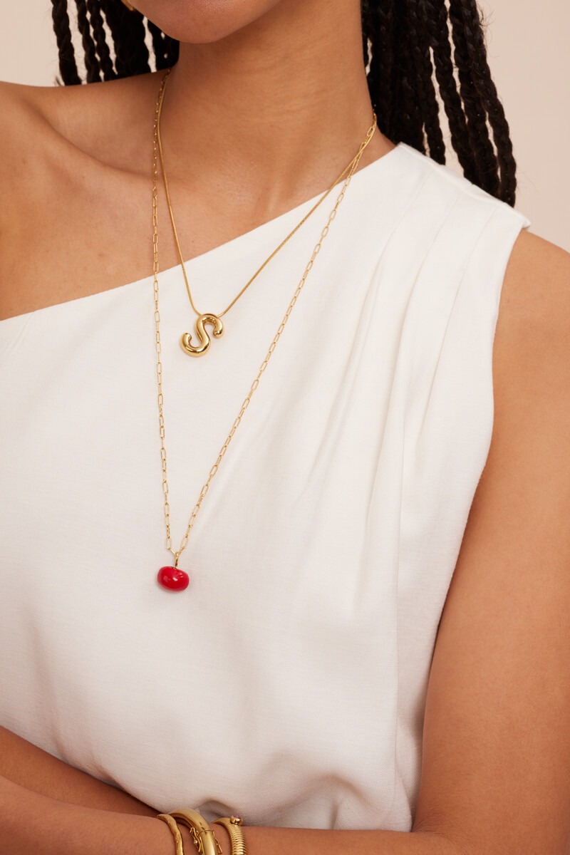 White one-shoulder top in balloon look | My Jewellery