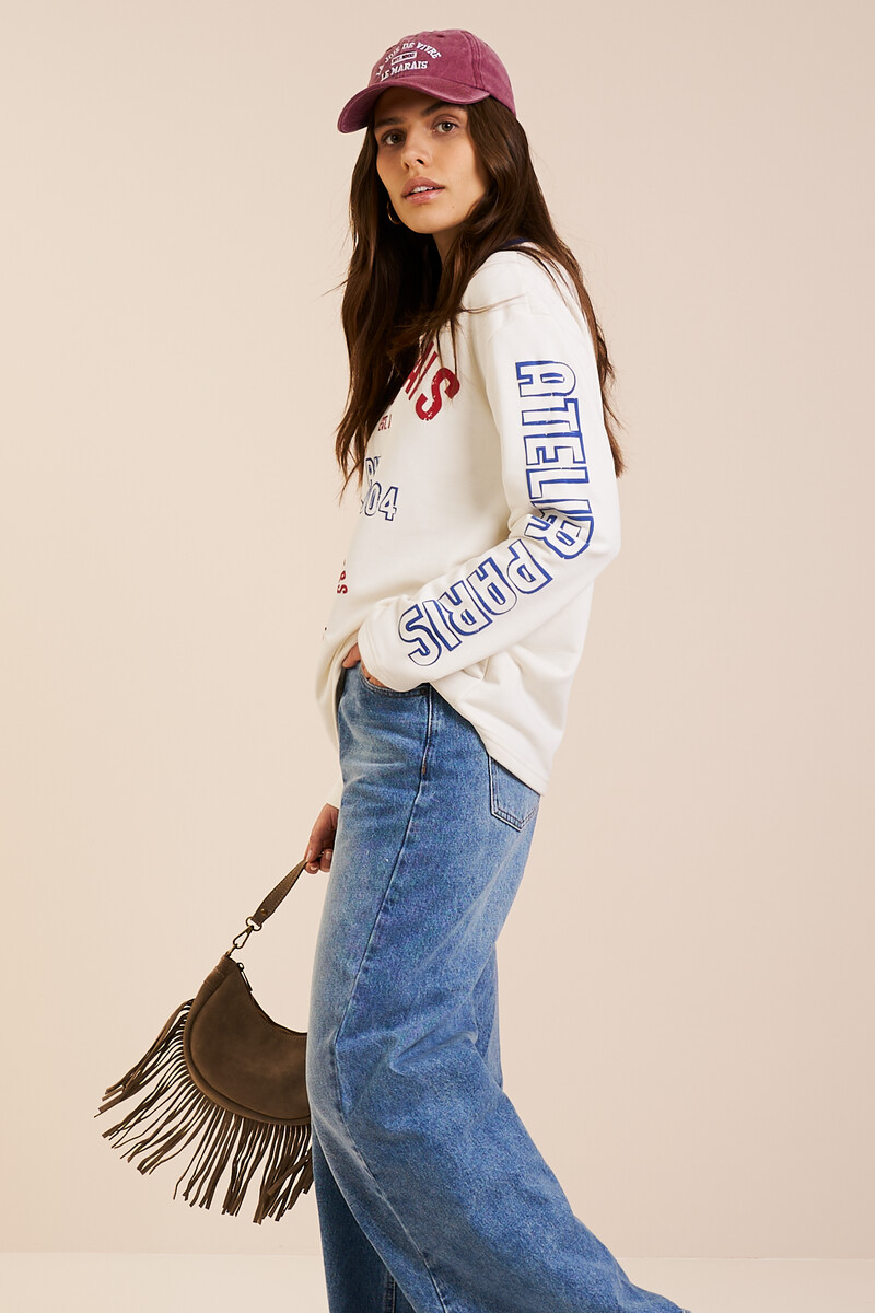 White sweater "Le marais" | My Jewellery