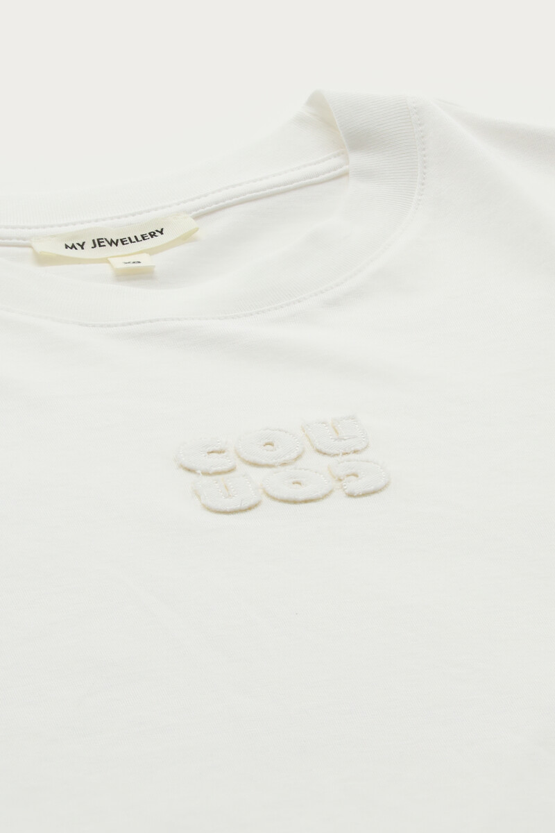 White T-shirt "Cou Cou" | My Jewellery