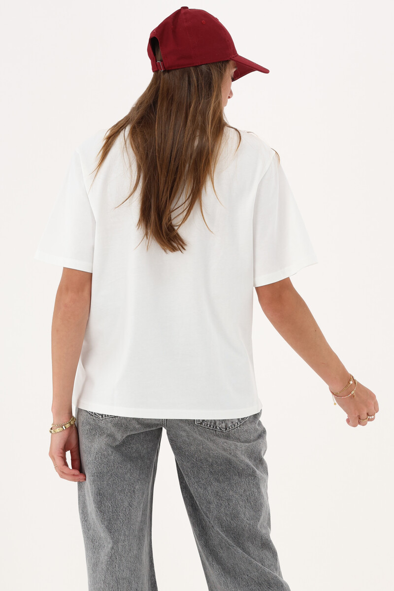 White T-shirt "Parisienne" | My Jewellery