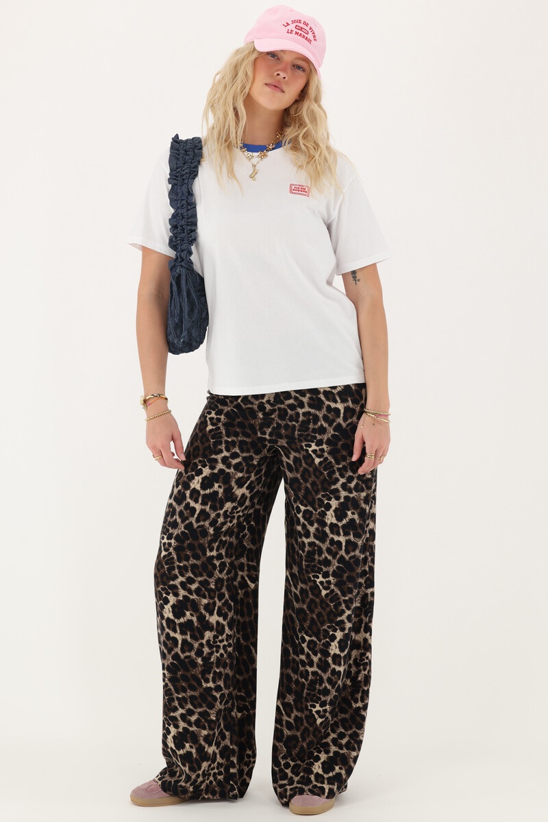 White T-shirt "Rue des rossiers" | My Jewellery