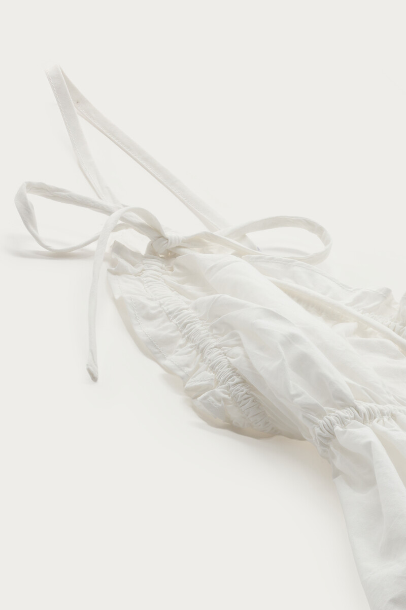 White top with spaghetti straps and bows | My Jewellery