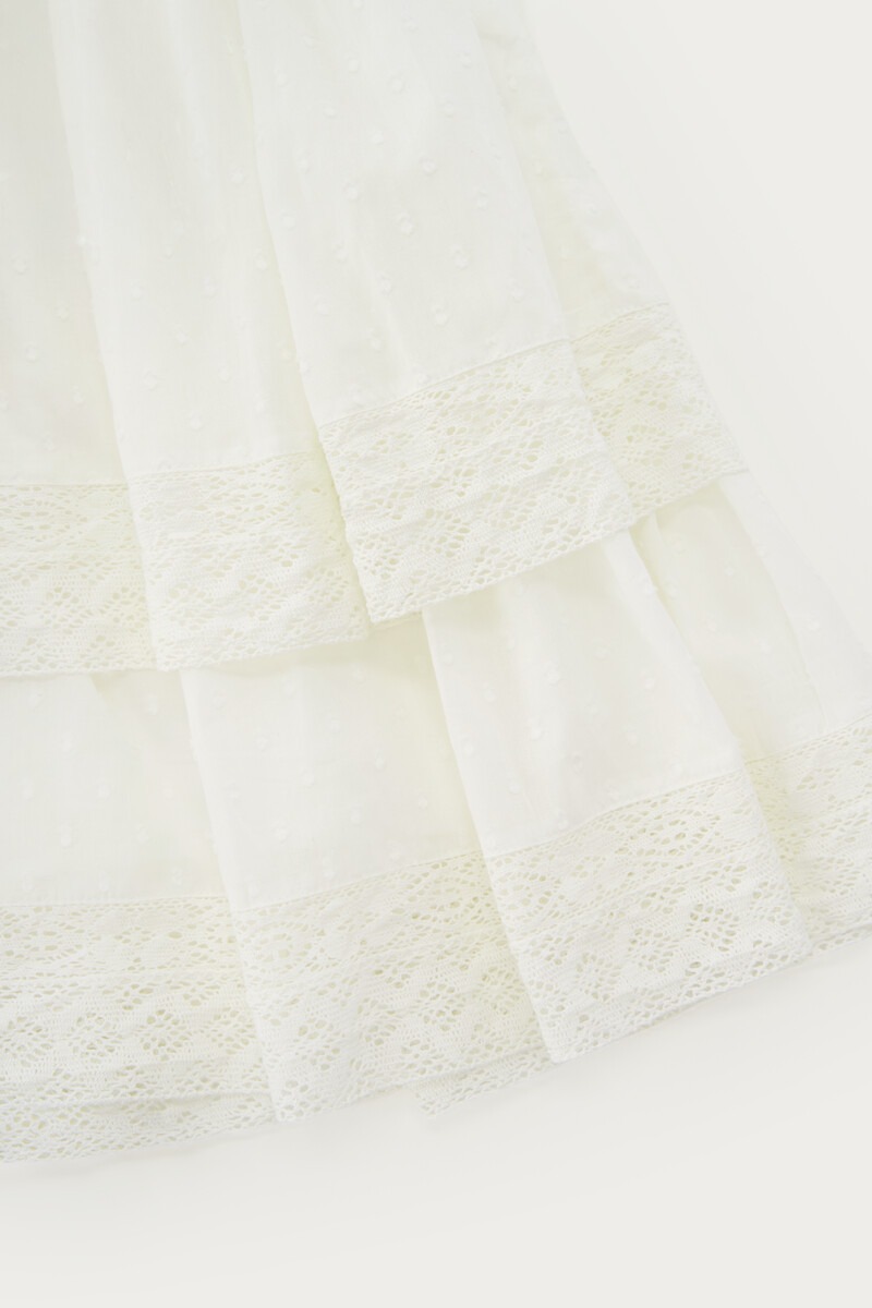 White Ruffle Wrap Dress | My Jewellery