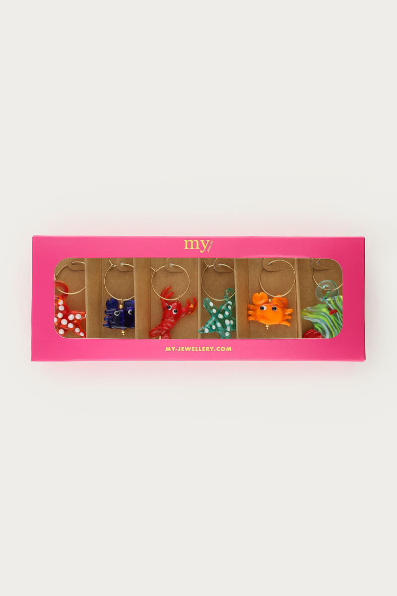 Wine glass charms ocean | My Jewellery