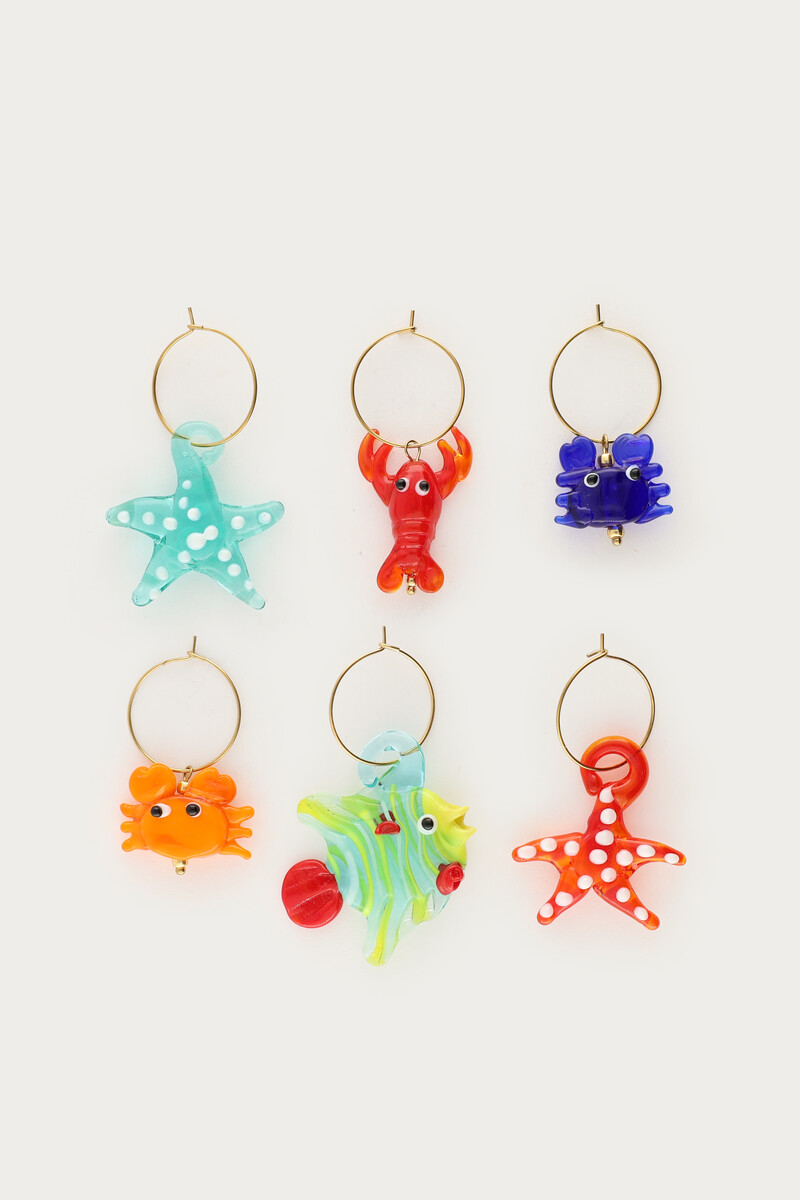 Wine glass charms ocean | My Jewellery