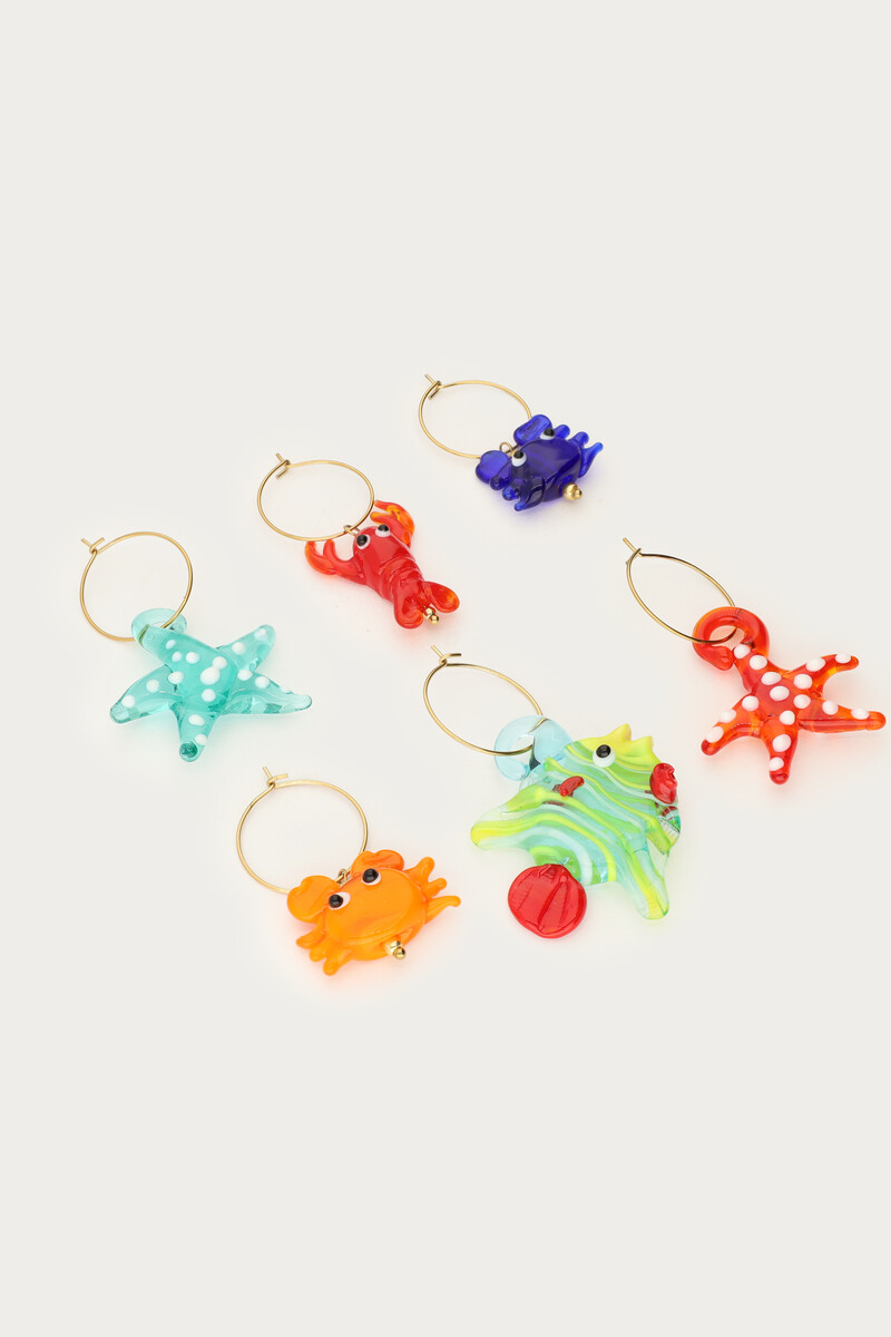 Wine glass charms ocean | My Jewellery