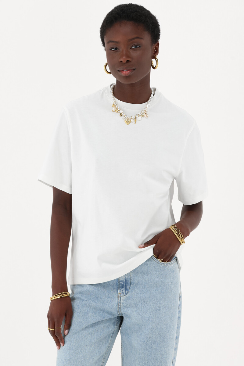 White T-shirt "Fruit de mer" | My Jewellery
