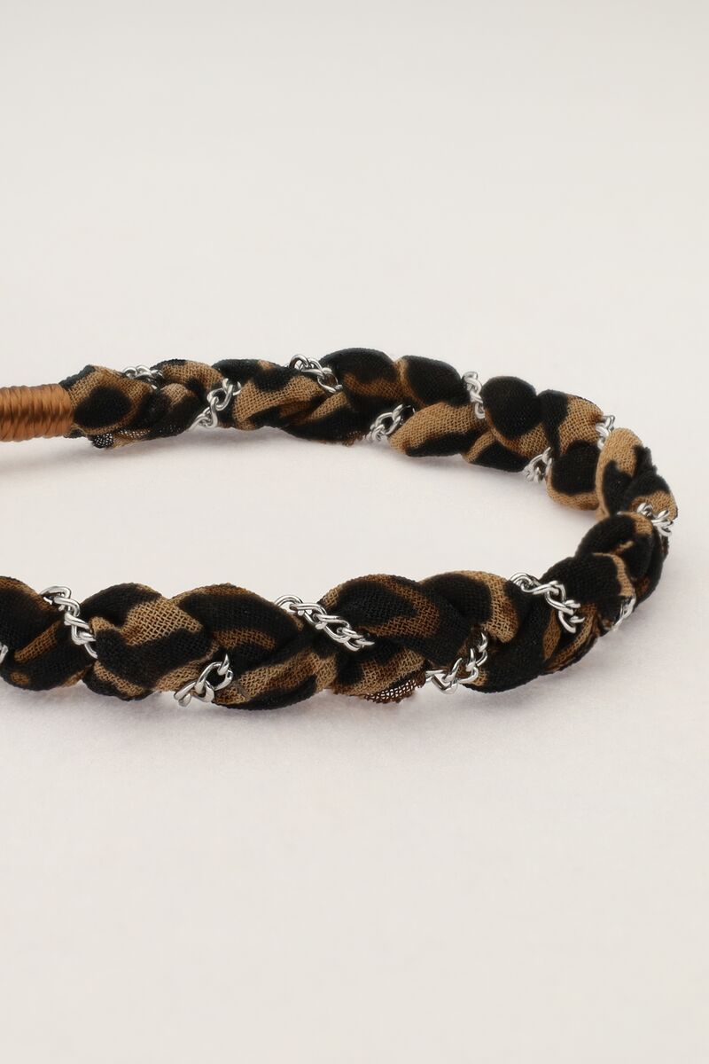 Braided bracelet with panther print | My Jewellery