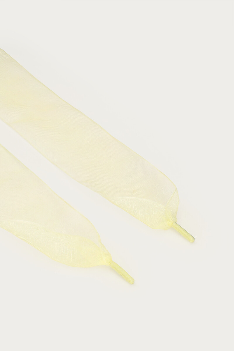 Yellow organza laces | My Jewellery