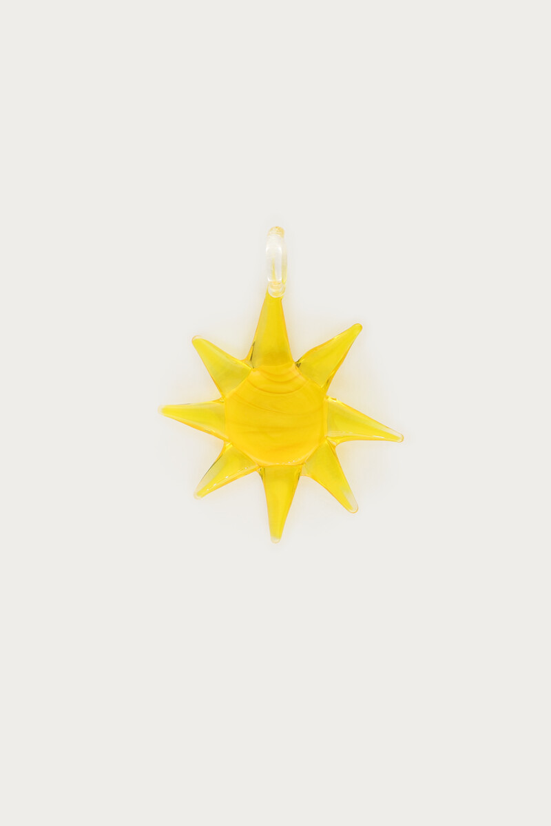 Yellow sun charm | My Jewellery