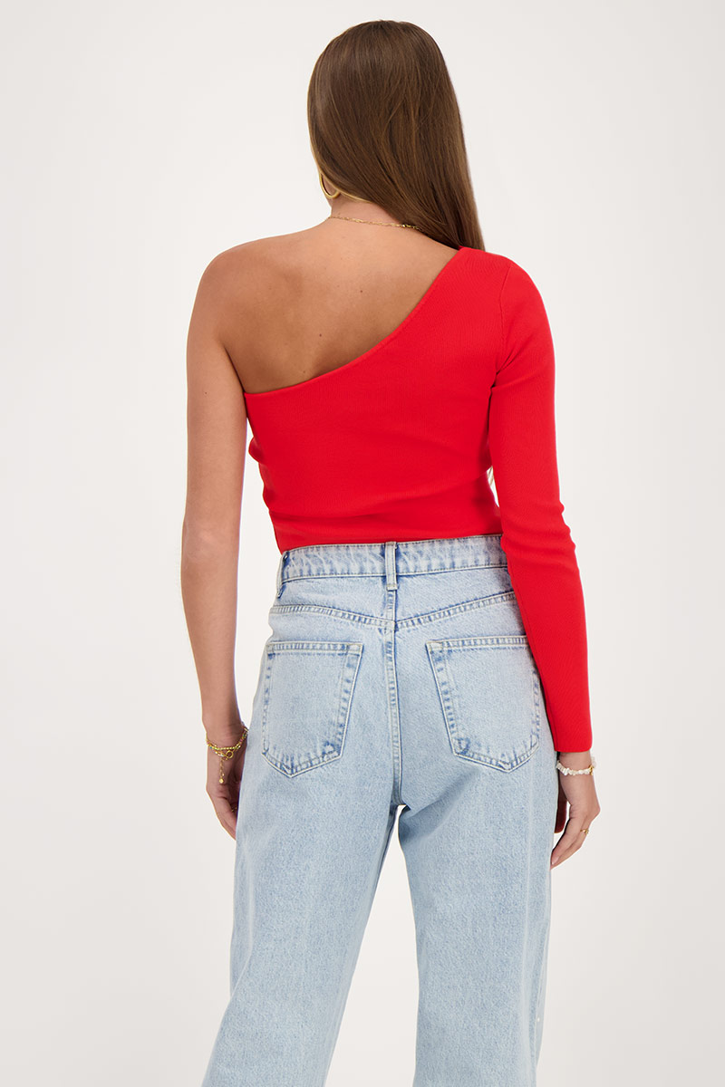 Rode one-shoulder top