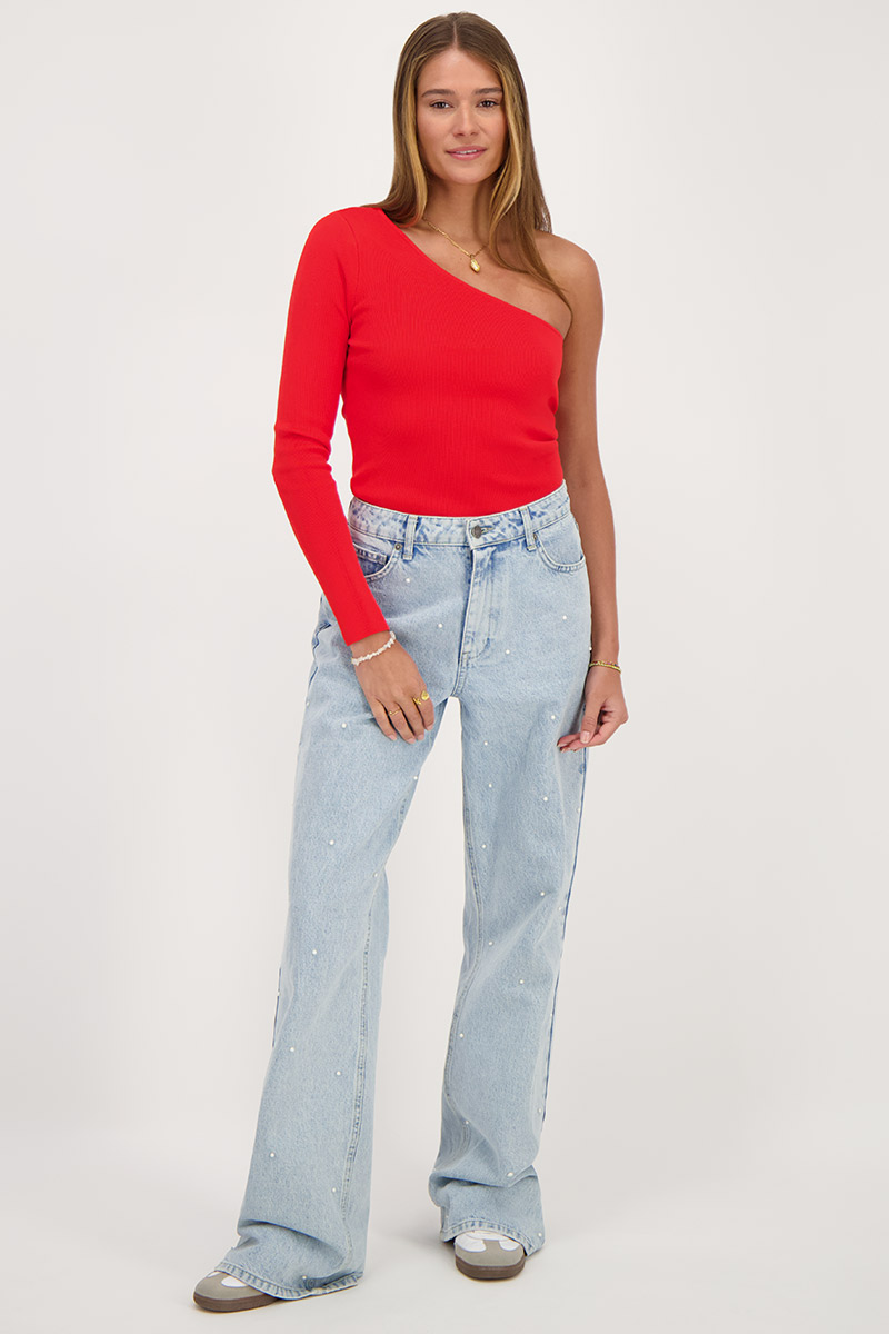 Rode one-shoulder top | My Jewellery