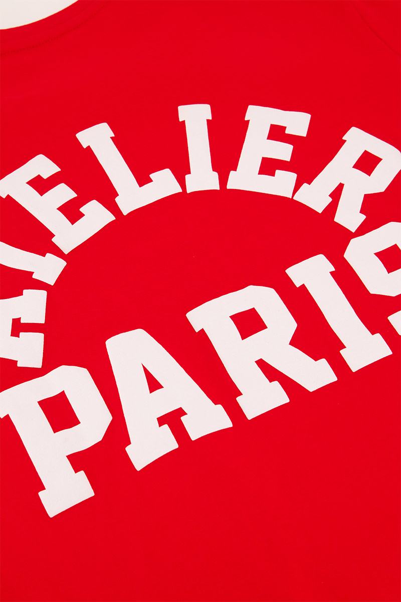 Red T-shirt "Atelier paris" | My Jewellery