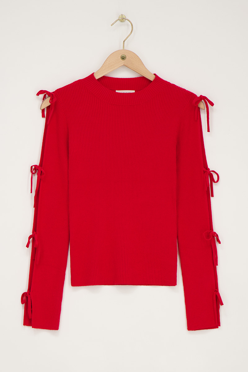 Top avec nœuds sur les manches | - My jewellery - Modalova