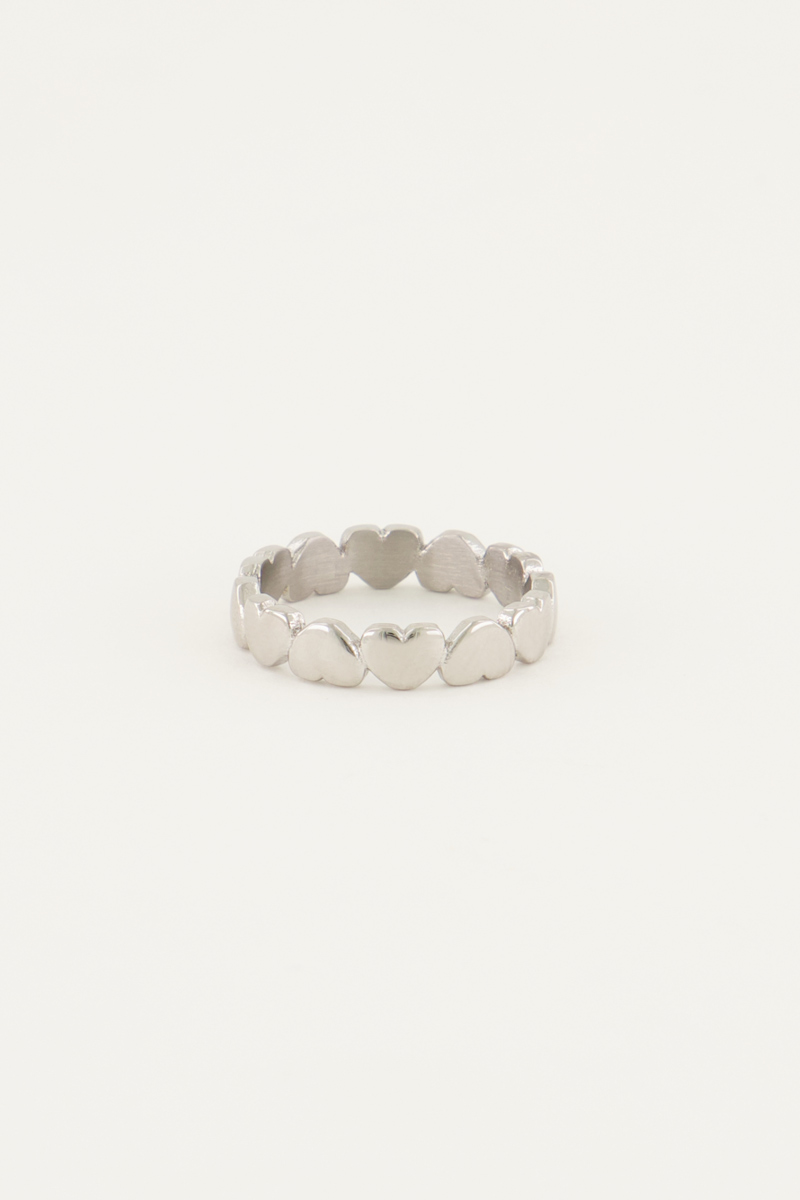 Bague cœurs