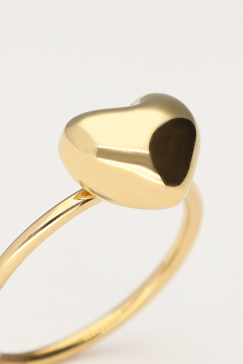 Ring with chubby heart large | My Jewellery