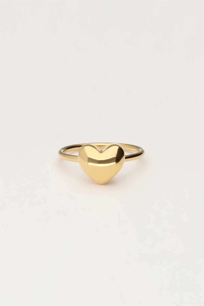 Ring with chubby heart large | My Jewellery