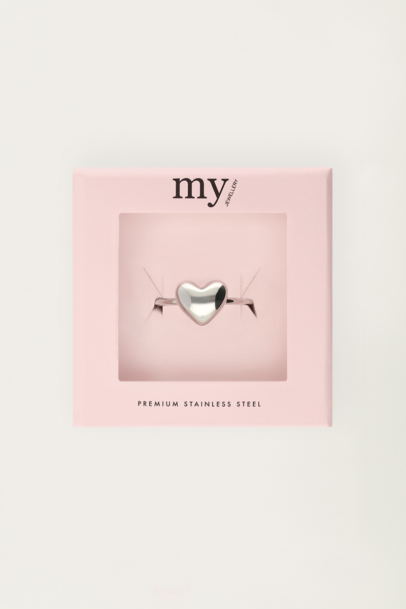 Ring with chubby heart large | My Jewellery