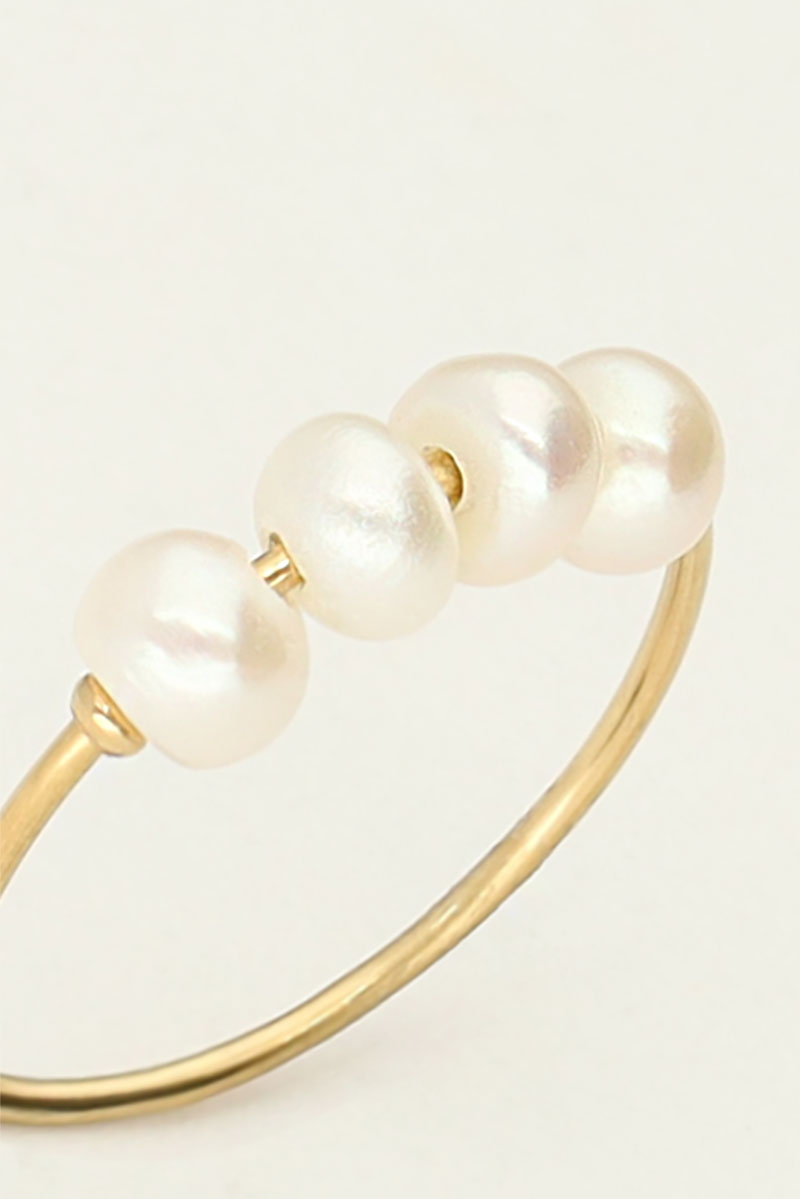 Ring with four pearls | My Jewellery