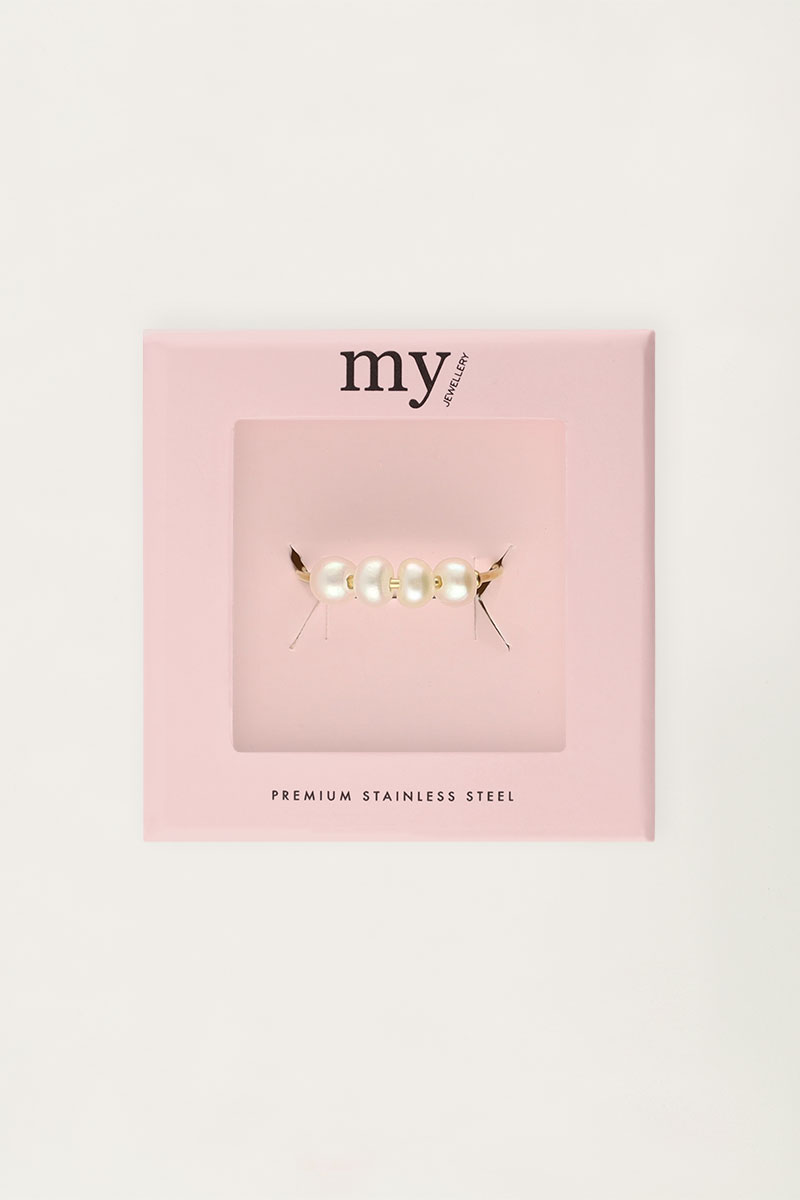 Ring with four pearls | My Jewellery