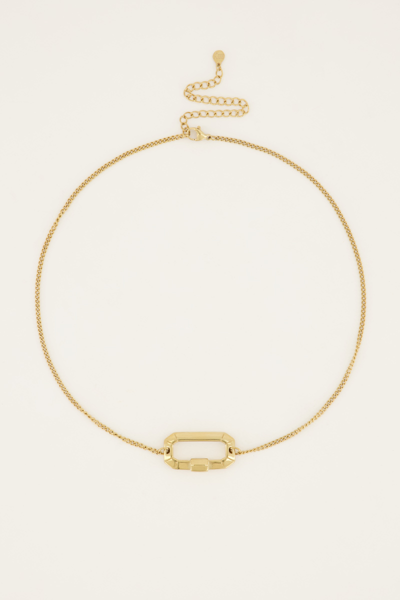 Shapes ketting met rechthoek