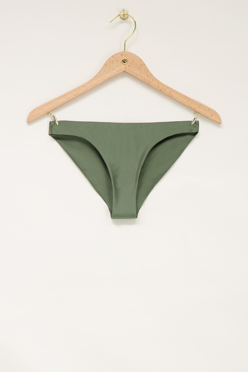 Shiny green brazilian bikini bottoms | My Jewellery