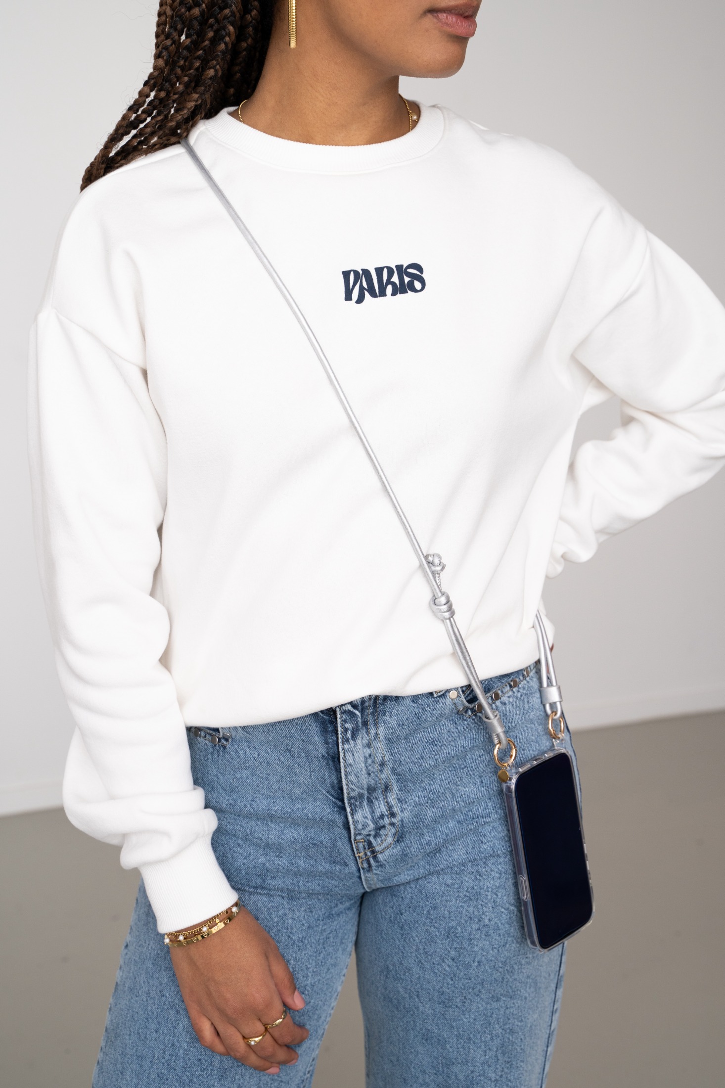 Silver phone cord | My Jewellery