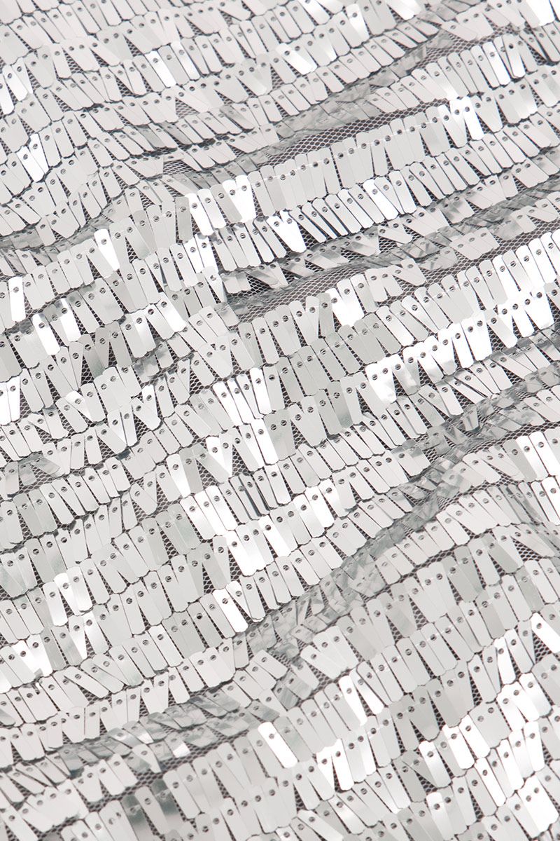 silver sequin skirt | My Jewellery