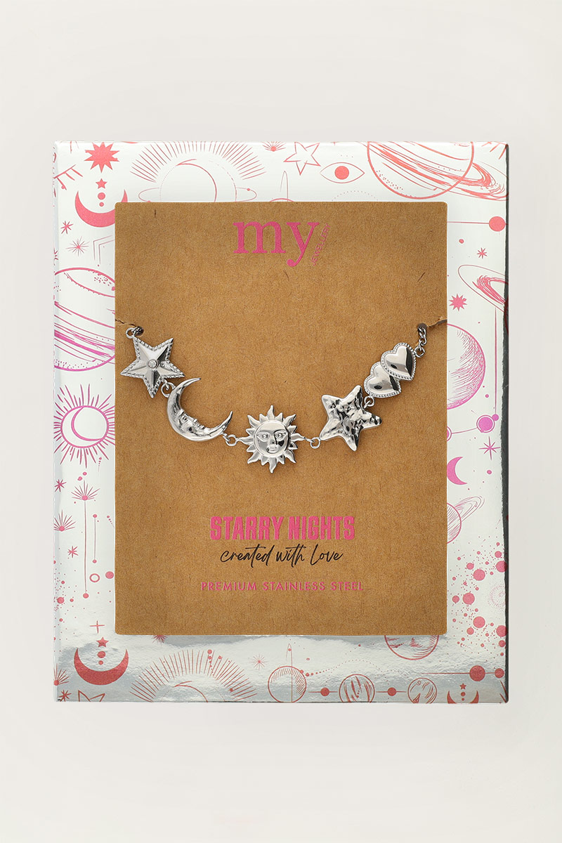 Starry bracelet with various charms | My Jewellery