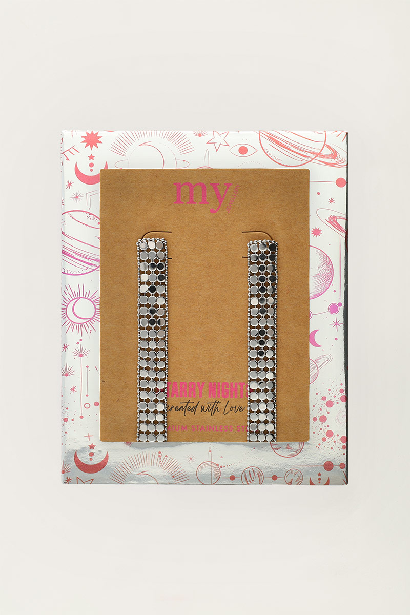 Starry statement drop earrings with coins | My Jewellery