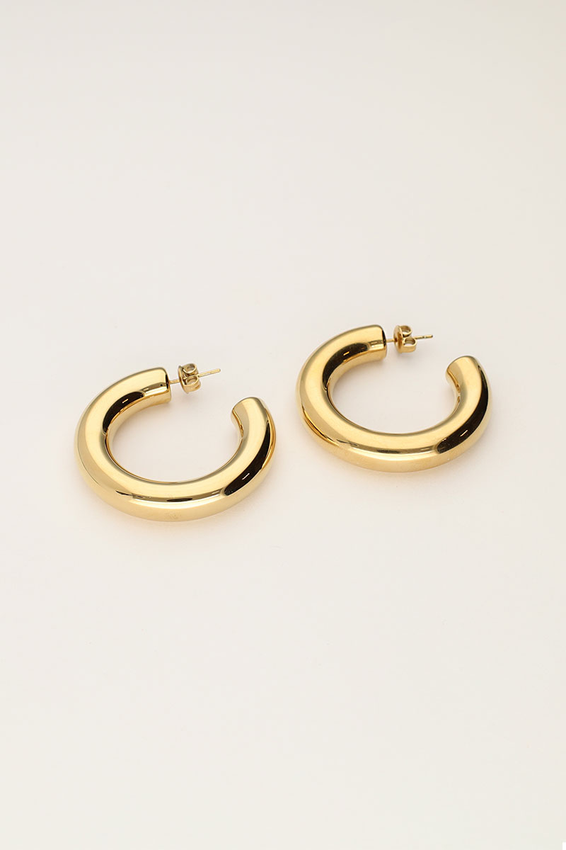 Statement earrings basic bold large | My Jewellery