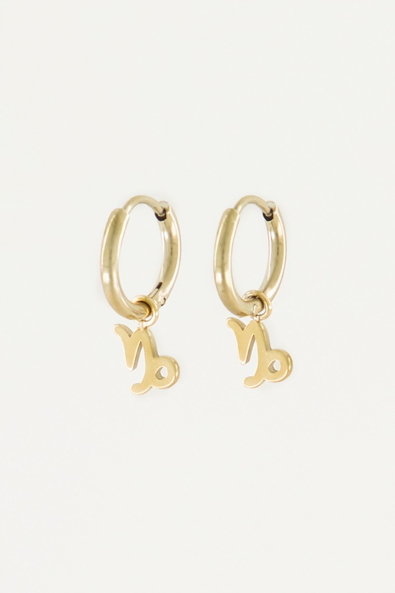 My Jewellery Oorringen sterrenbeeld bedel female Goud/Zilver one size