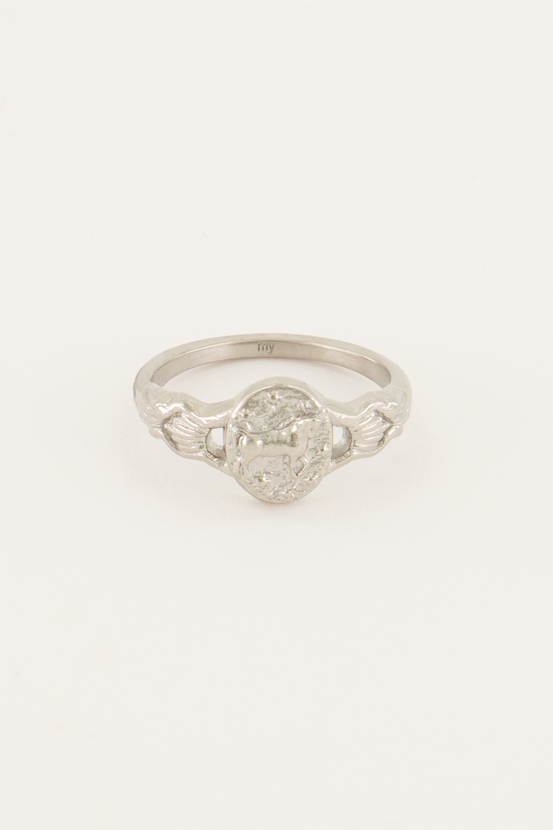 Chevalière signe du zodiaque My Jewellery Argenté/Doré 16 femme